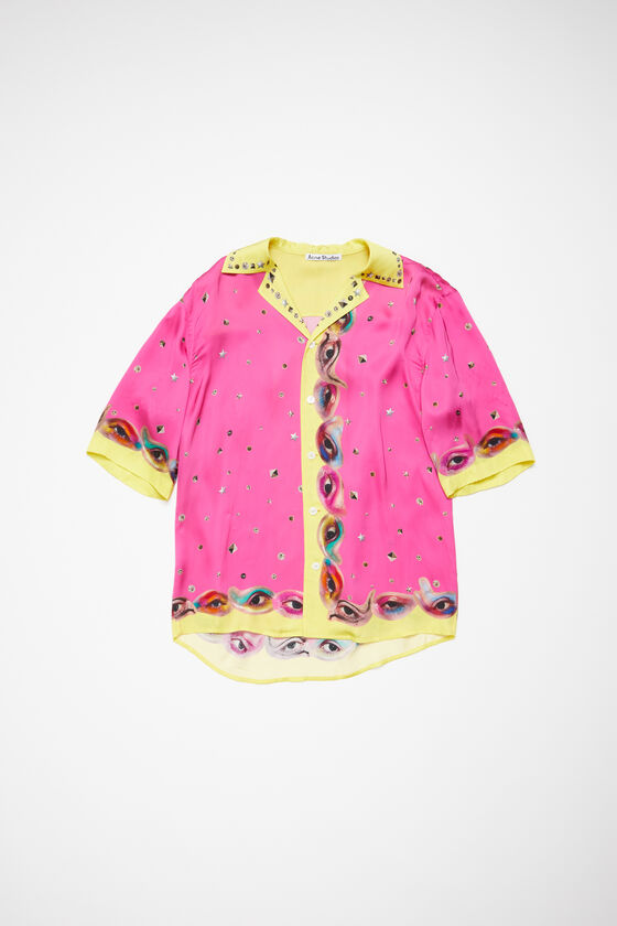 (image for) Humanized Printed button-up shirt